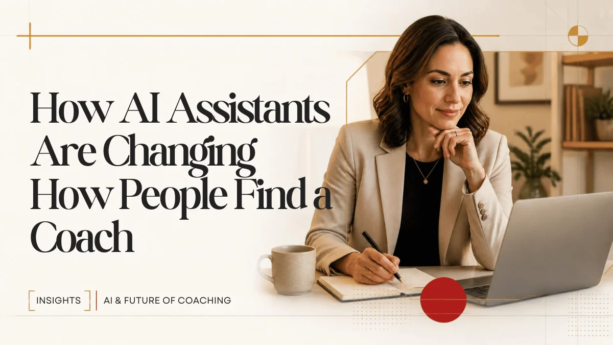 How AI Assistants Are Changing How People Find a Coach or Consultant