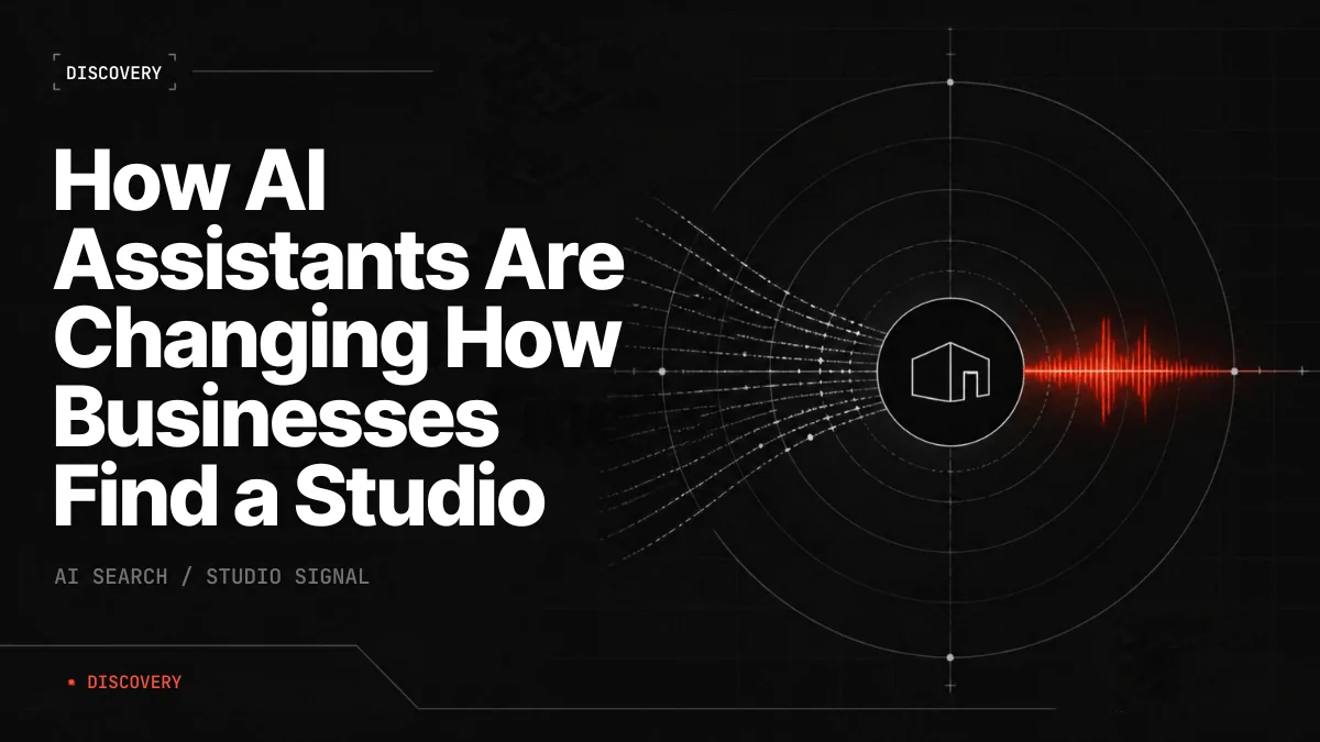 How AI Assistants Are Changing How Small Businesses Search for a Web Design Studio