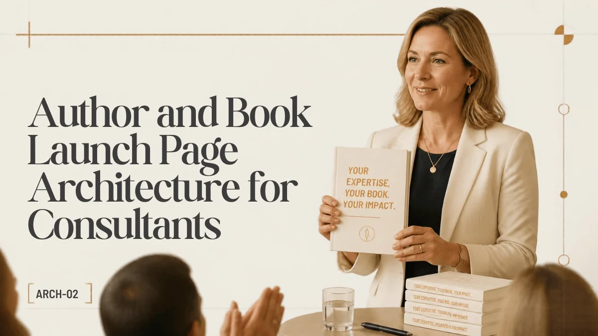 Author and Book Launch Landing Page Architecture: The Apex Authority Asset