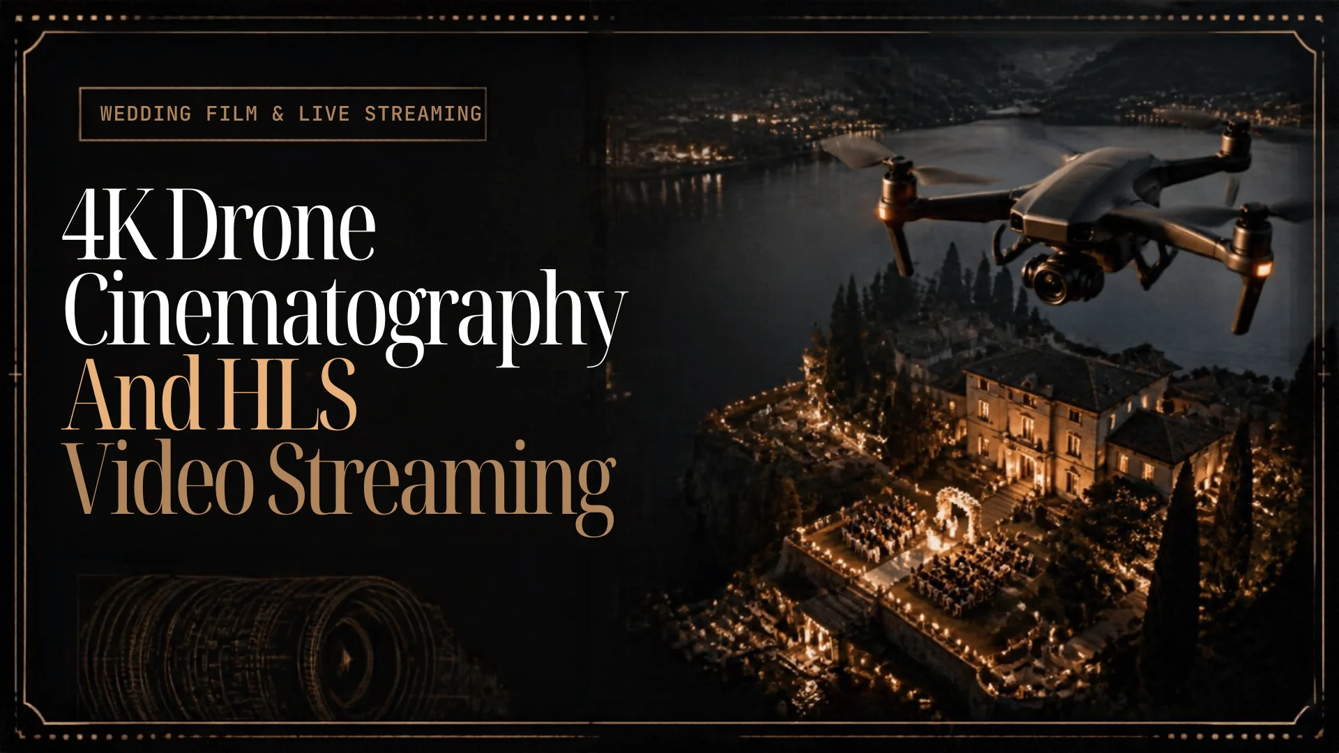 Drone and 4K Wedding Video Streaming Optimization: Speed Meets Cinema