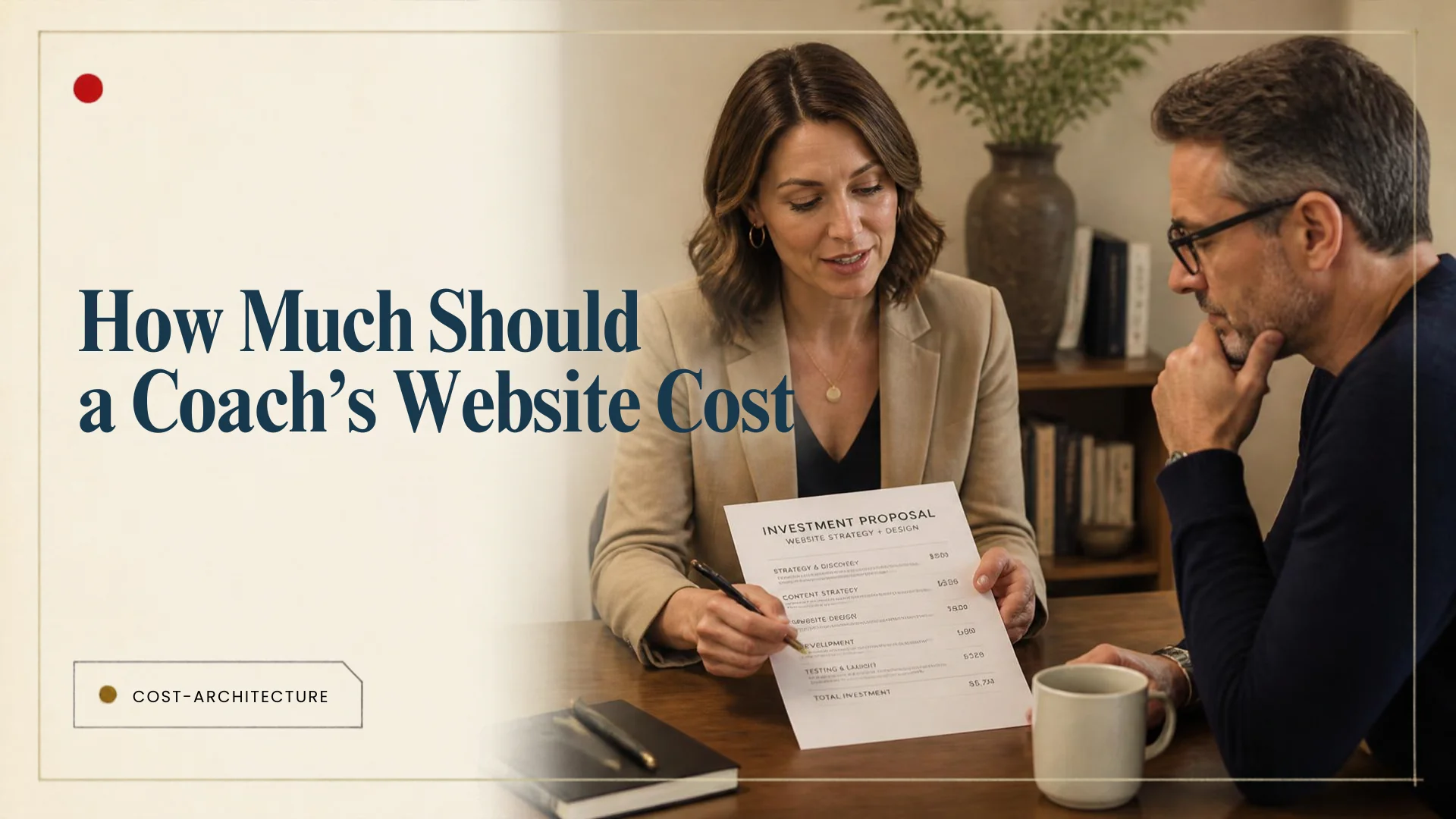 How Much Should a Coach's Website Cost? A Realistic Budget for an Authority Site
