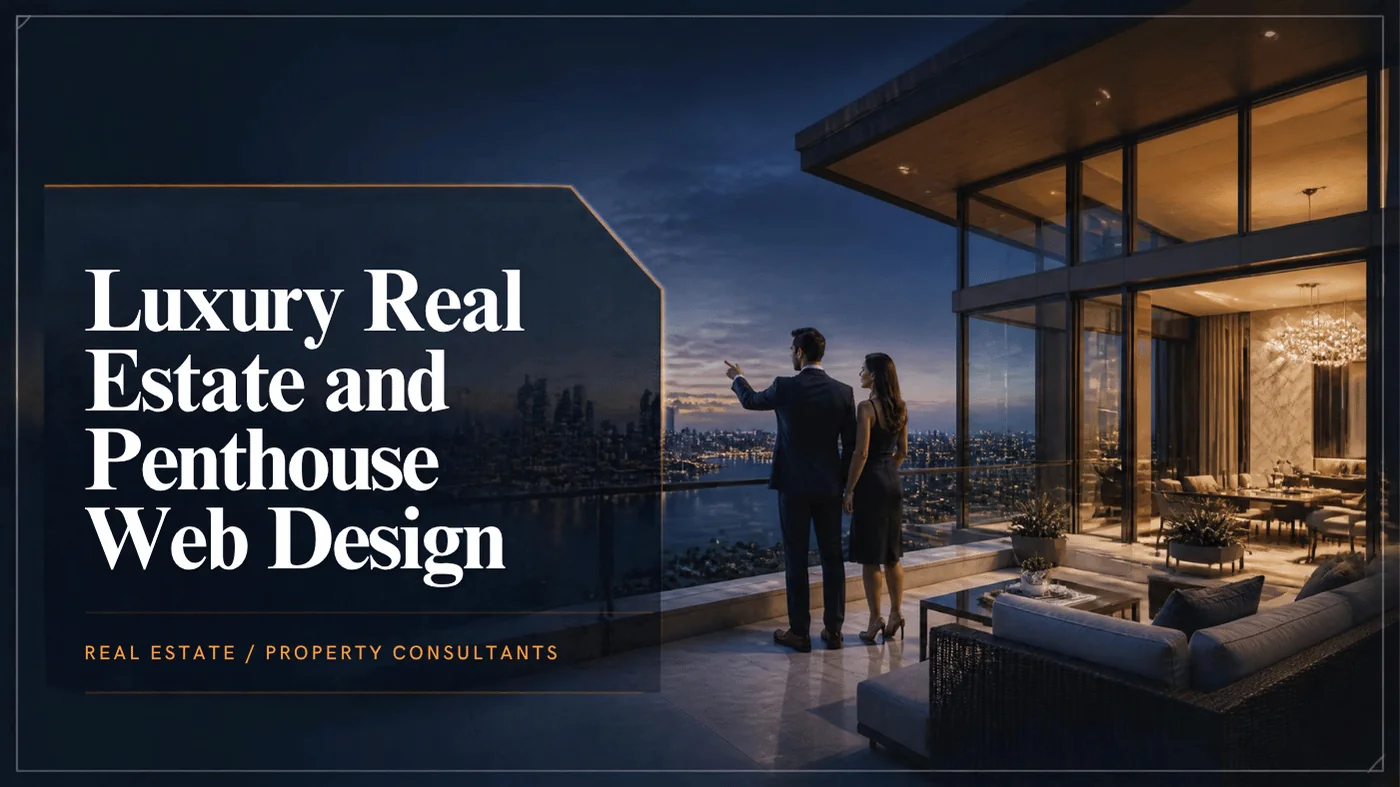 Luxury Real Estate & Penthouse Web Design: Selling 5-Crore+ Properties