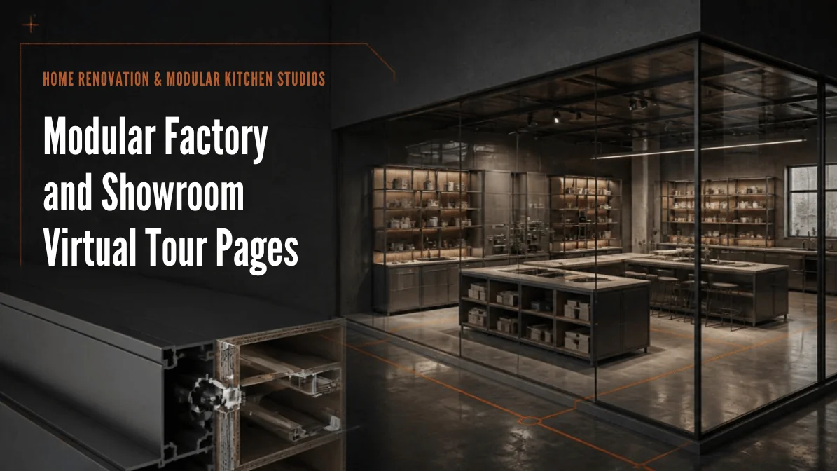 Modular Factory and Showroom Virtual Tours: Proving Precision Manufacturing