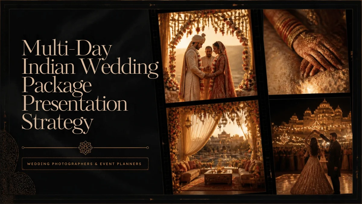 Multi-Day Indian Wedding Package Presentation: Clarity Over Confusion