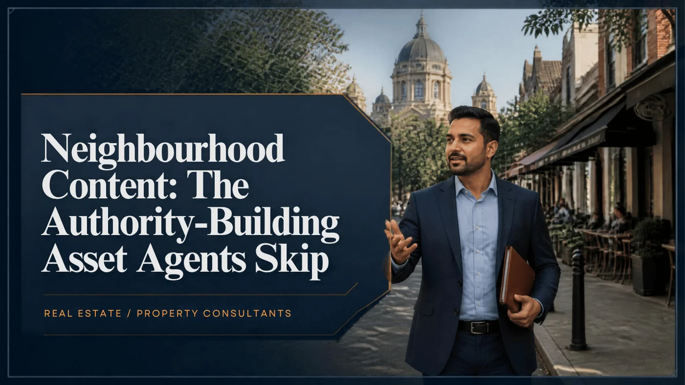 Neighbourhood Content: The Real Estate Authority-Building Asset Most Agents Skip