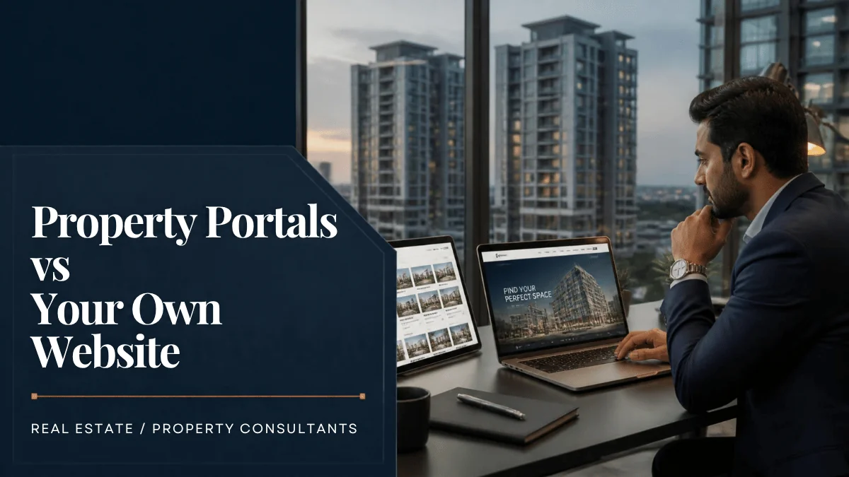 Property Portal Listings vs Your Own Website: Why Serious Buyers Still Check Both
