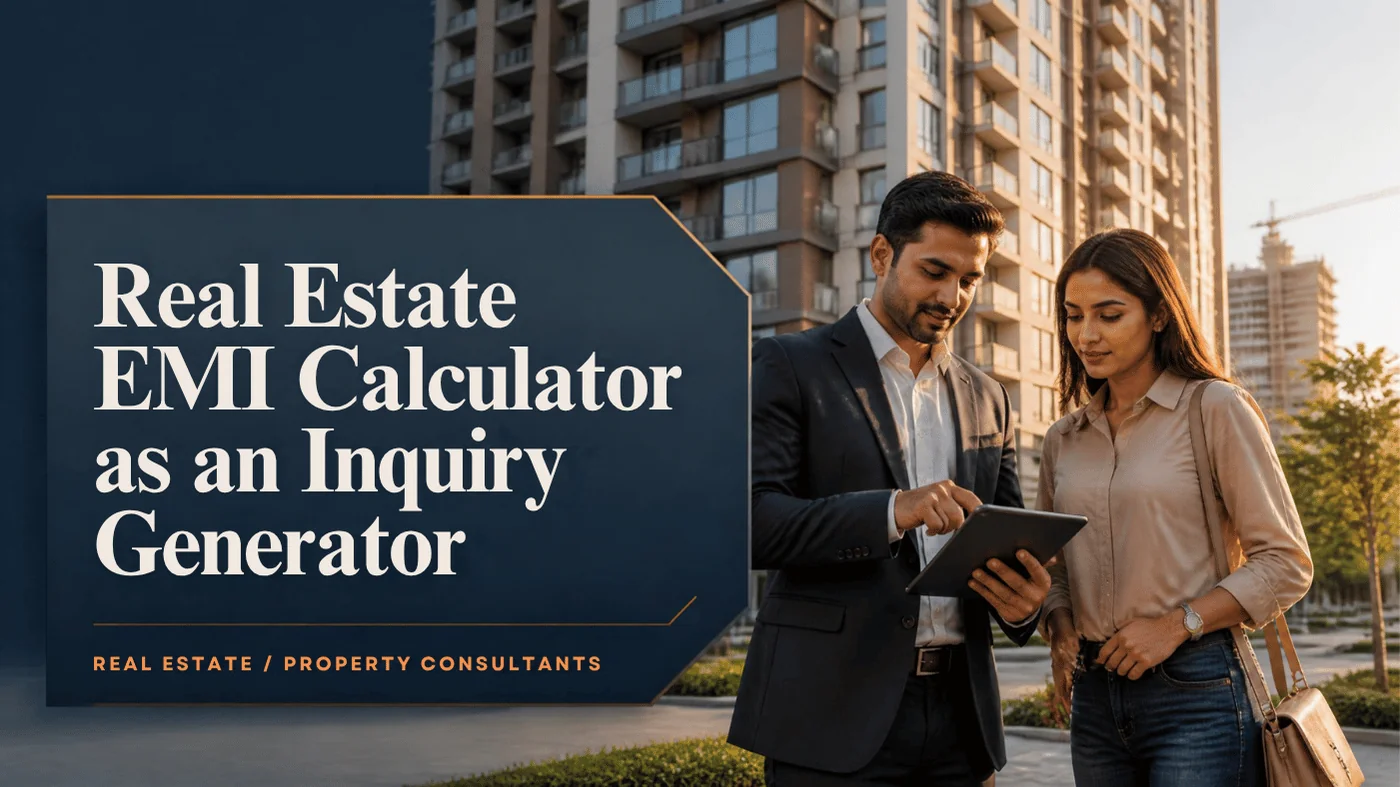 The Real Estate EMI Calculator: Transforming Calculators into High-Intent Lead Magnets