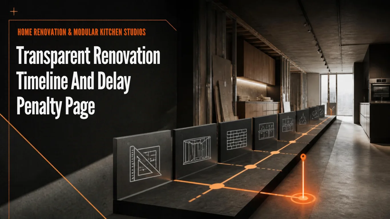 Transparent Timeline and Delay Guarantee: De-risking Renovation Projects