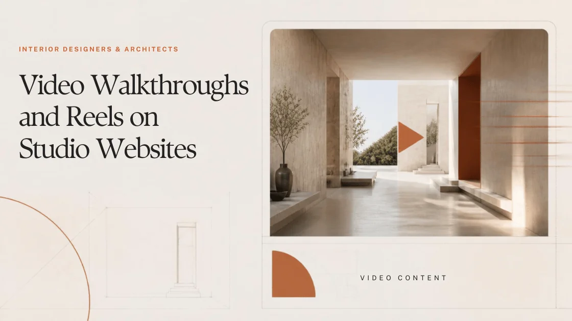Video Walkthroughs on Interior Design Websites: Boosting On-Page Dwell Time
