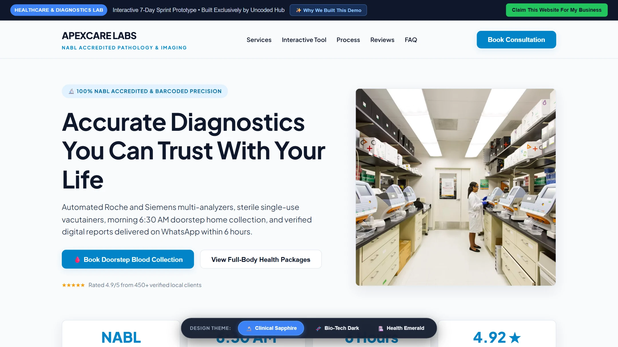 Diagnostics preview