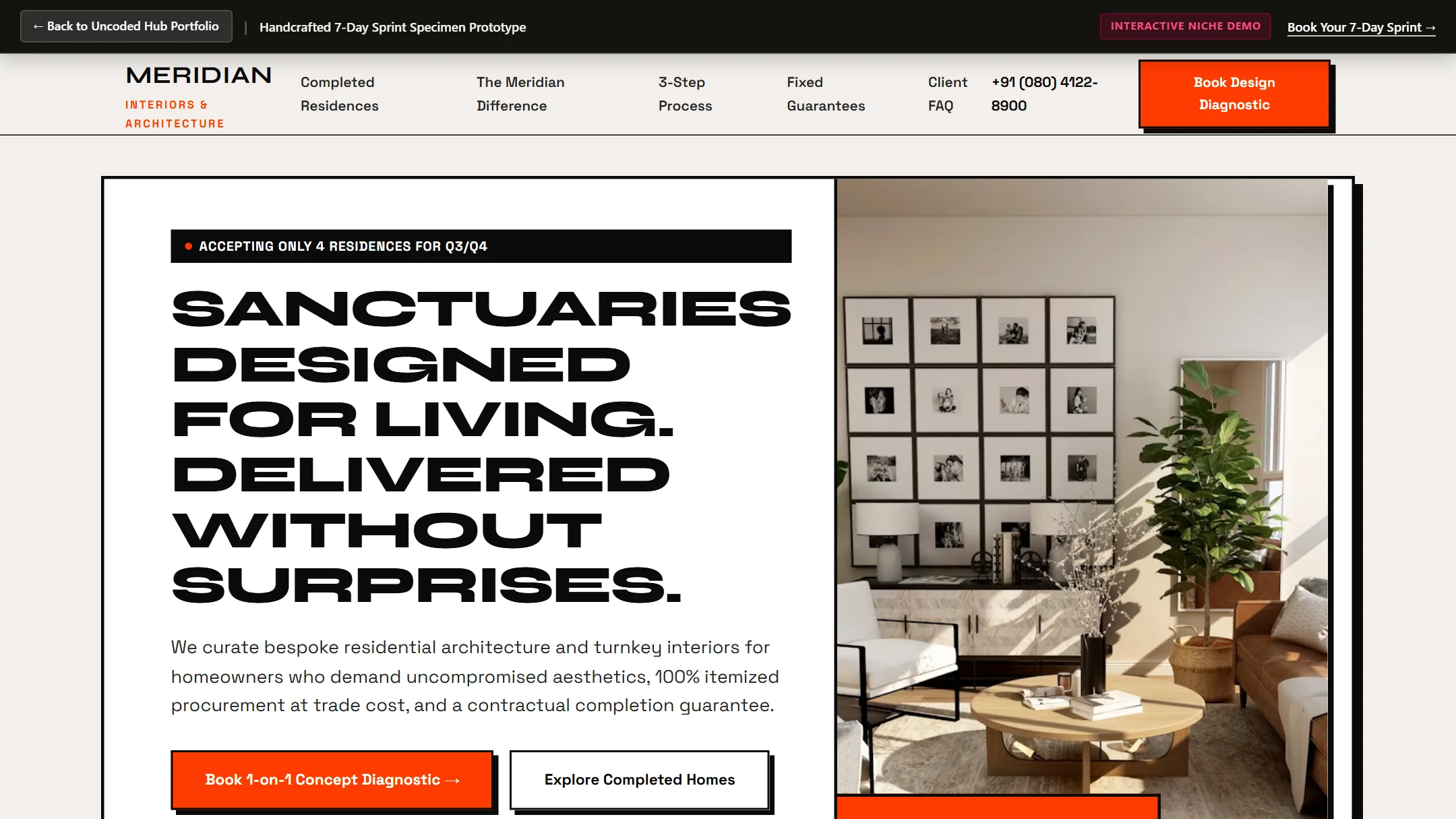 Meridian Architecture & Interiors - Avant-Garde Grid