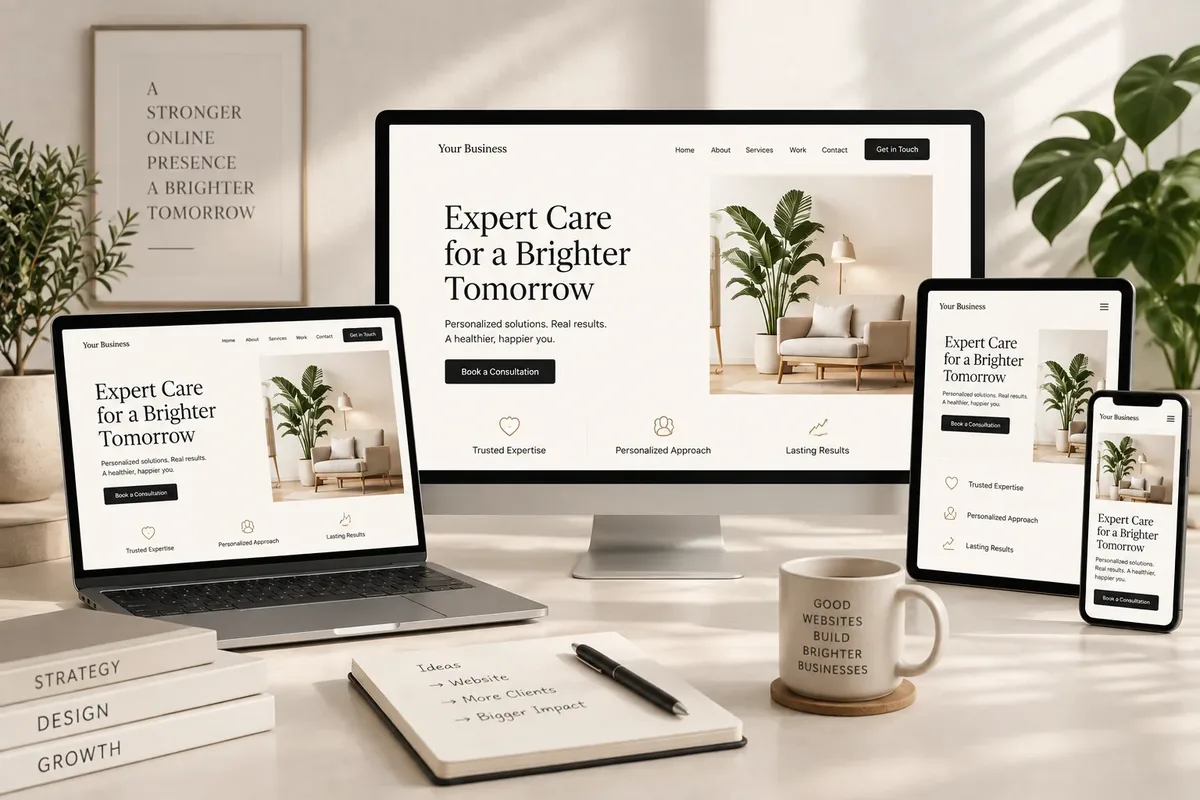 Responsive website working across all devices